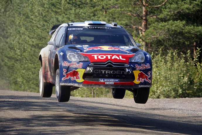 Sebastian Ogier En Rally Findandia