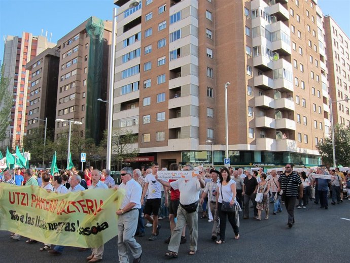 Manifestación En Favor De Los Detenidos Por Pertenecer A Segi.