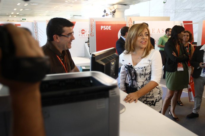 Elena Valenciano, En La Conferencia Política Del PSOE