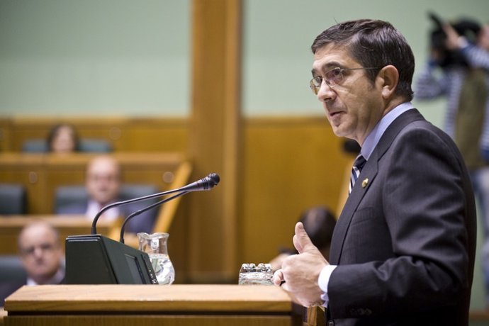 .Lehendakari Patxi López