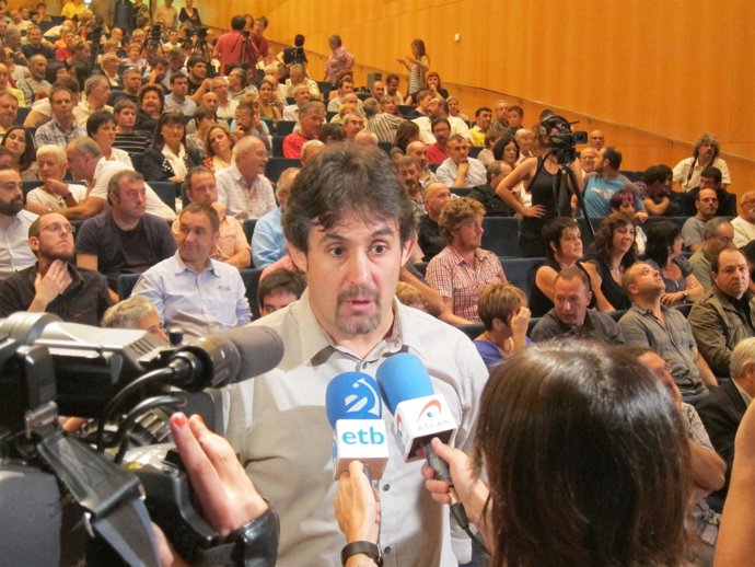 El Secretario General De EA, Pello Urizar.