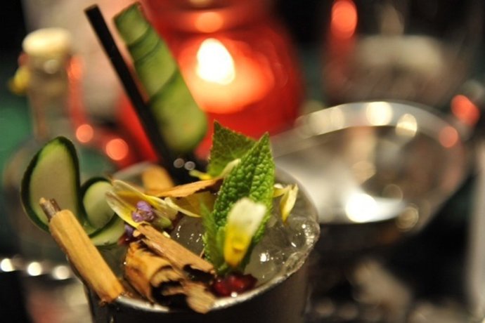 Uno De Los Cócteles De Copelia