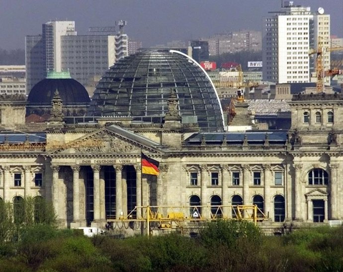 El parlamento alemán (Reichtag)