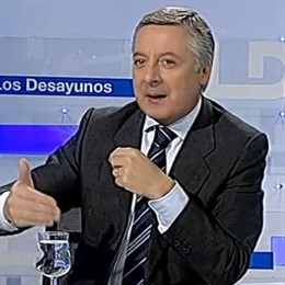 Ministro De Fomento, José Blanco En Los Desayunos De RTVE