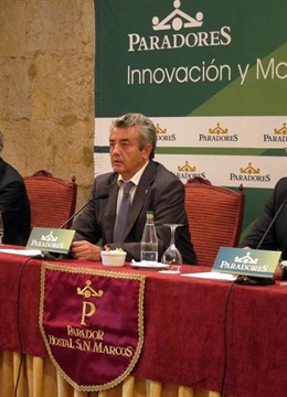 El Presidente De La Red De Paradores De Turismo, Miguel Martínez