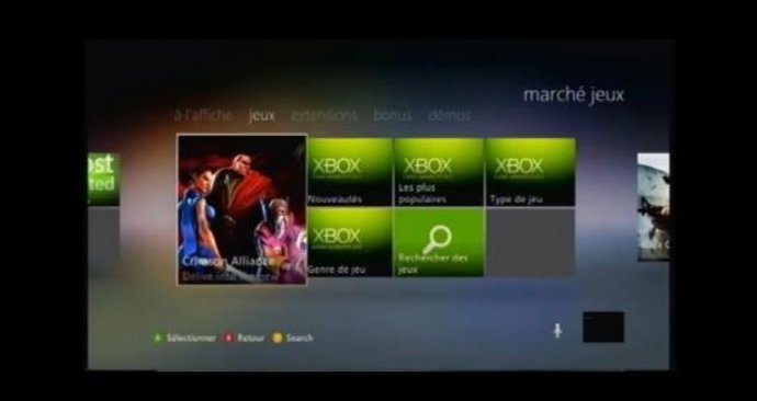 Imagen De La Posible Nueva Interfaz De Xbox Live Por Youtube Ivazquez71