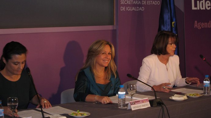 Trinidad Jiménez, Laura Seara Y Rosa Conde