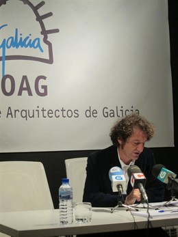 El Decano Del Colegio De Arquitectos De Galicia, Jorge Duarte