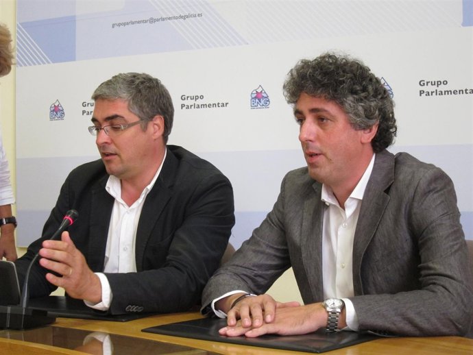 Carlos Aymerich y Pérez Bouza, en comparencia de prensa
