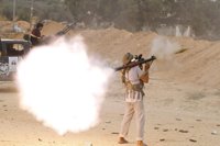 Las fuerzas del CNT toman un distrito del sur de Sirte