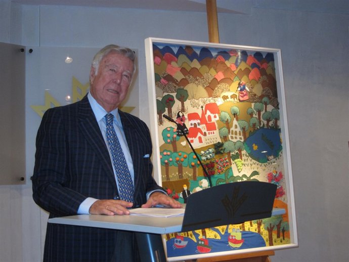 El Presidente De La Caja Rural Del Sur, José Luis García Palacios.