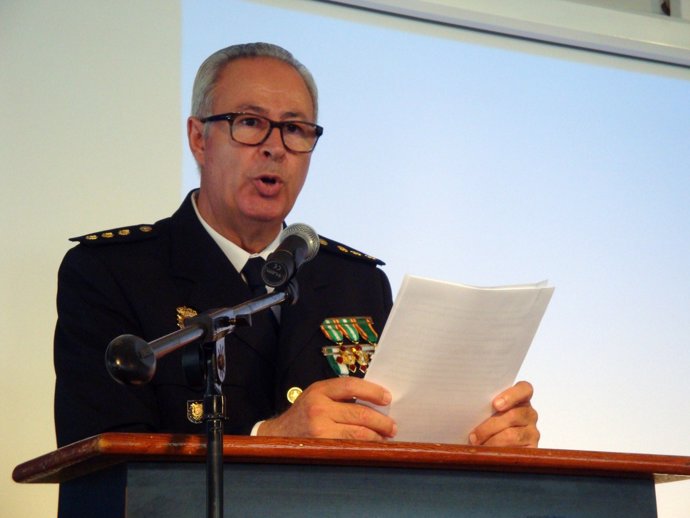 El Comisario Jefe De La Policía Nacional En Girona, Sebastián Trapote