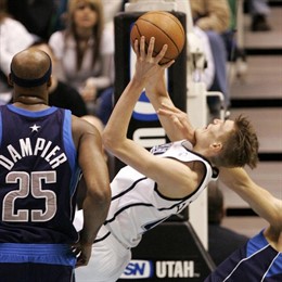 el jugador Andrei Kirilenko de Utah Jazz