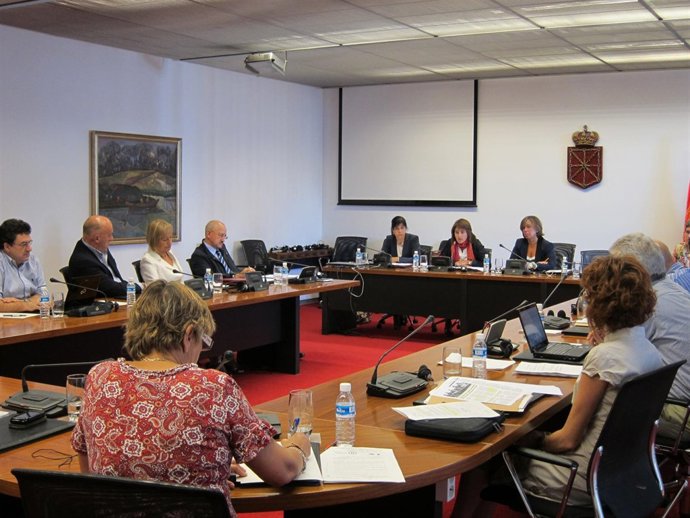 La Consejera Marta Vera En El Parlamento De Navarra.