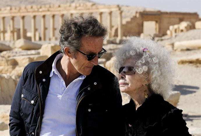 Alfonso Díez y la Duquesa de Alba 