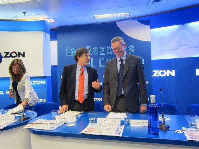 Gallardón, En El Desayunto Del Dianrio 'La Razón'