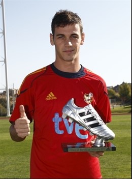 Álvaro Vázquez, Bota De Plata Sub-20
