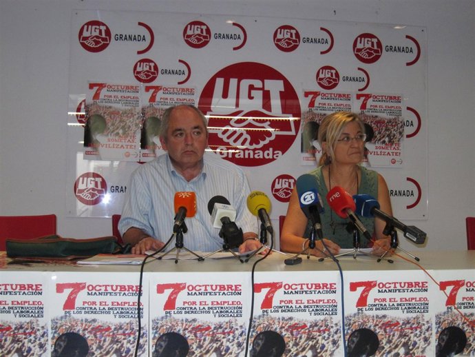 El Secretario General De UGT-A, Manuel Pastrana.