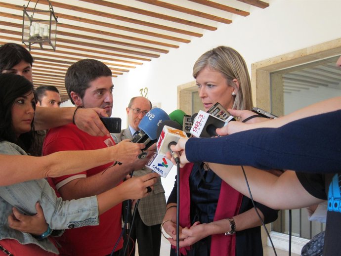 La Vocal Portavoz Del CGPJ, Gabriela Bravo.