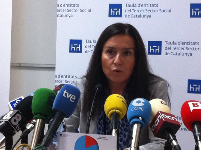 La Presidenta De La Mesa Del Tercer Sector, Àngels Guiterasb