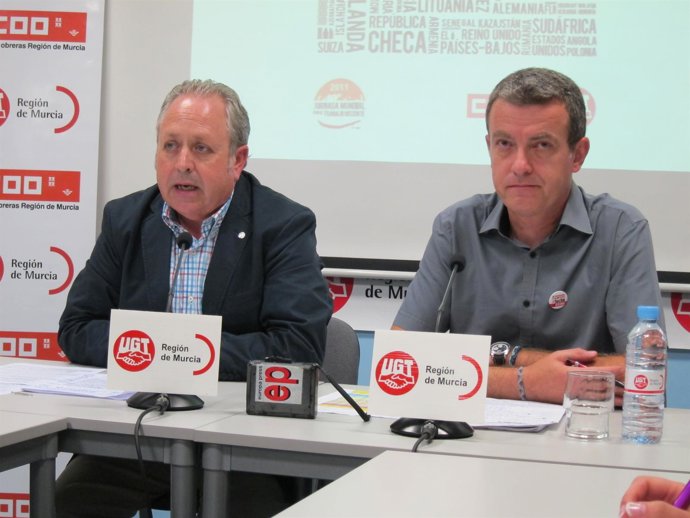 Antonio Jiménez Y Daniel Bueno, Secretarios Generales UGT Y CCOO