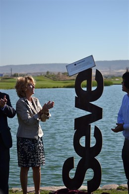 Esperanza Aguirre Homenaje Severiano Ballesteros