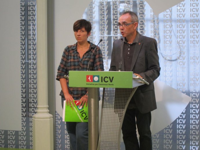 Laia Ortiz Y Joan Coscubiela, ICV