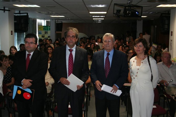 Joan Ramon Fuertes (Dtor Ejecutivo Territorial De La Caixa), Rafael Bosch (Conse