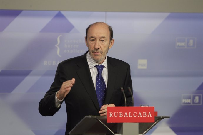 RDP De Alfredo Pérez Rubalcaba