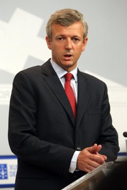 Alfonso Rueda Tras El Consello De La Xunta