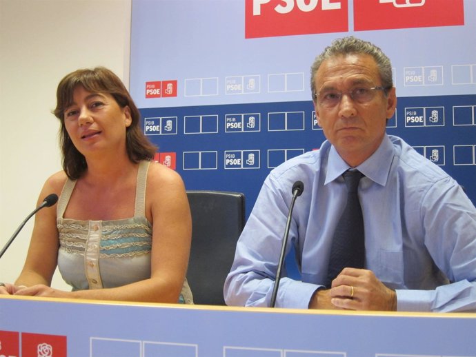 Francina Armengol Y Jaume Garau.