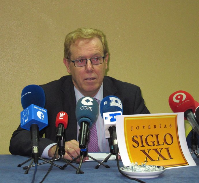 El Presidente De La Cadena De Joyerías Siglo XXI, Miguel Ángel Cuerno