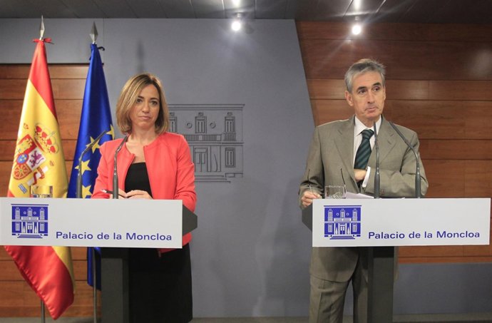 RDP De Carme Chacón Y Ramón Jáuregui En Moncloa