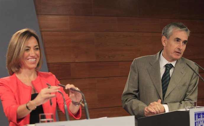 RDP De Carme Chacón Y Ramón Jáuregui En Moncloa