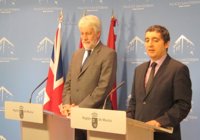 Embajador del Reino Unido en España espera que el aeropuerto de Corvera desarrolle nuevas rutas con destinos de su país