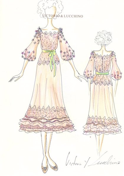 Así es el vestido de la Duquesa de Alba Así es el vestido de la Duquesa de Alba