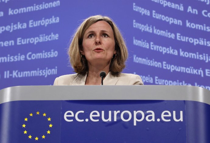 La Portavoz Del Ejecutivo Comunitario, Pia Ahrenkilde