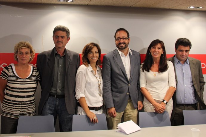 Los Candidatos Del PSC Por Girona Para El 20N