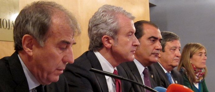 Alfonso Santiesteban, Emilio Del Río, Miguel Collado, De Izquierda A Derecha