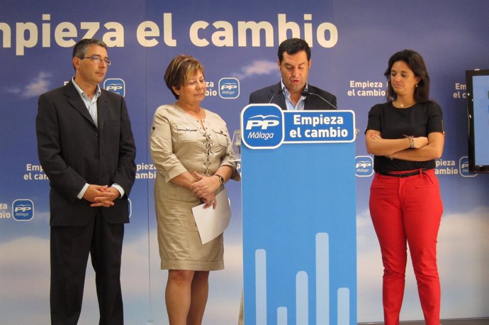Presentación De Convención Nacional Del PP En Málaga