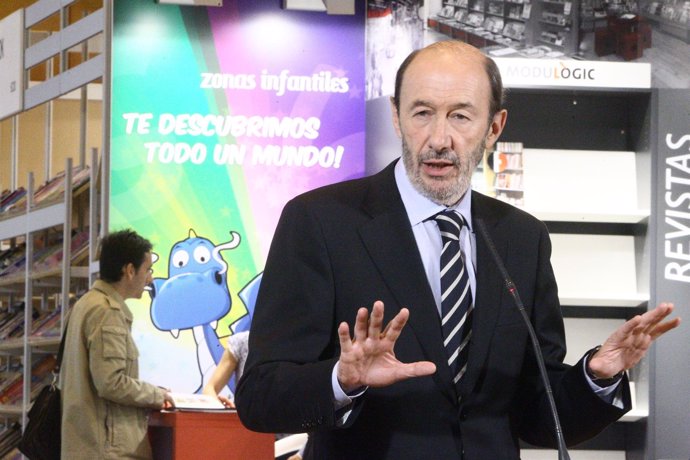 Candidato Del PSOE A Presidente De Gobierno, Alfredo Pérez Rubalcaba