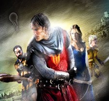 Cartel De 'El Capitán Trueno Y El Santo Grial'