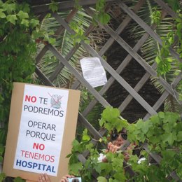 Protesta Contra El Cierre Del Hospital Dos De Maig