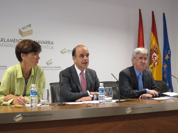 Eloísa Ramírez, Alberto Catalán, Y José Luis Goñi.