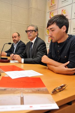 Cano. Pineda Y López Durante La Rueda De Prensa.