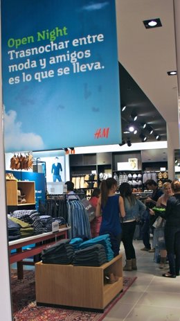 Open Night De Movistar En La Tienda H&M De Gran Vía 