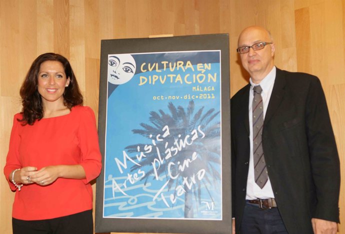La Diputada De Cultura, Marina Bravo, Y El Director Del Área, Salomón Castiel