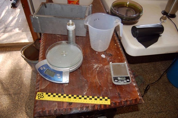 Laboratorio Clandestino Cocaína