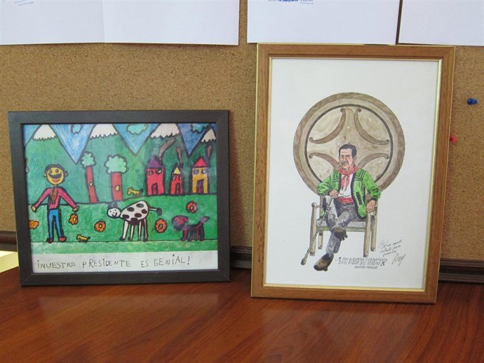 Los Cuadros Del Despacho De Revilla