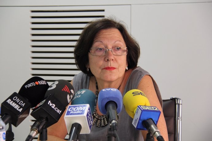 Presidenta Del Colegio De Enfermeras De Girona, Carme Puigvert
